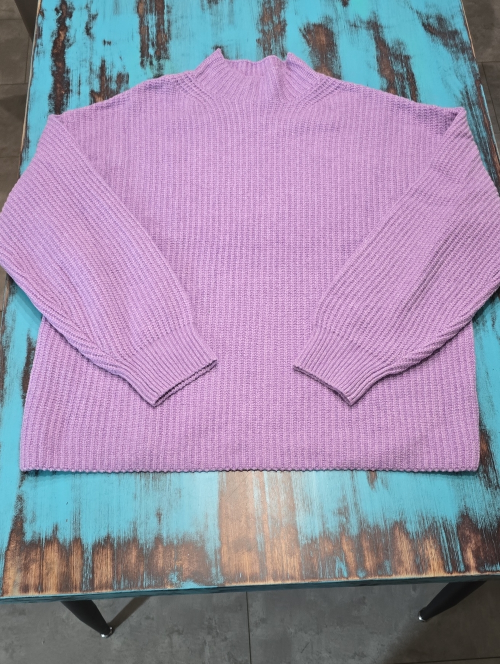 Old Navy Lavender Mock Neck Sweater